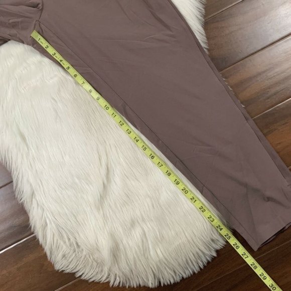 Athleta Women's Size 8 ? Mineral Brown Brooklyn‎ Ankle Pull On Pants Waist 30” - Picture 5 of 13